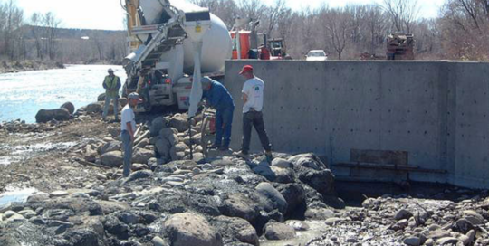 Monitor Ditch Diversion Construction